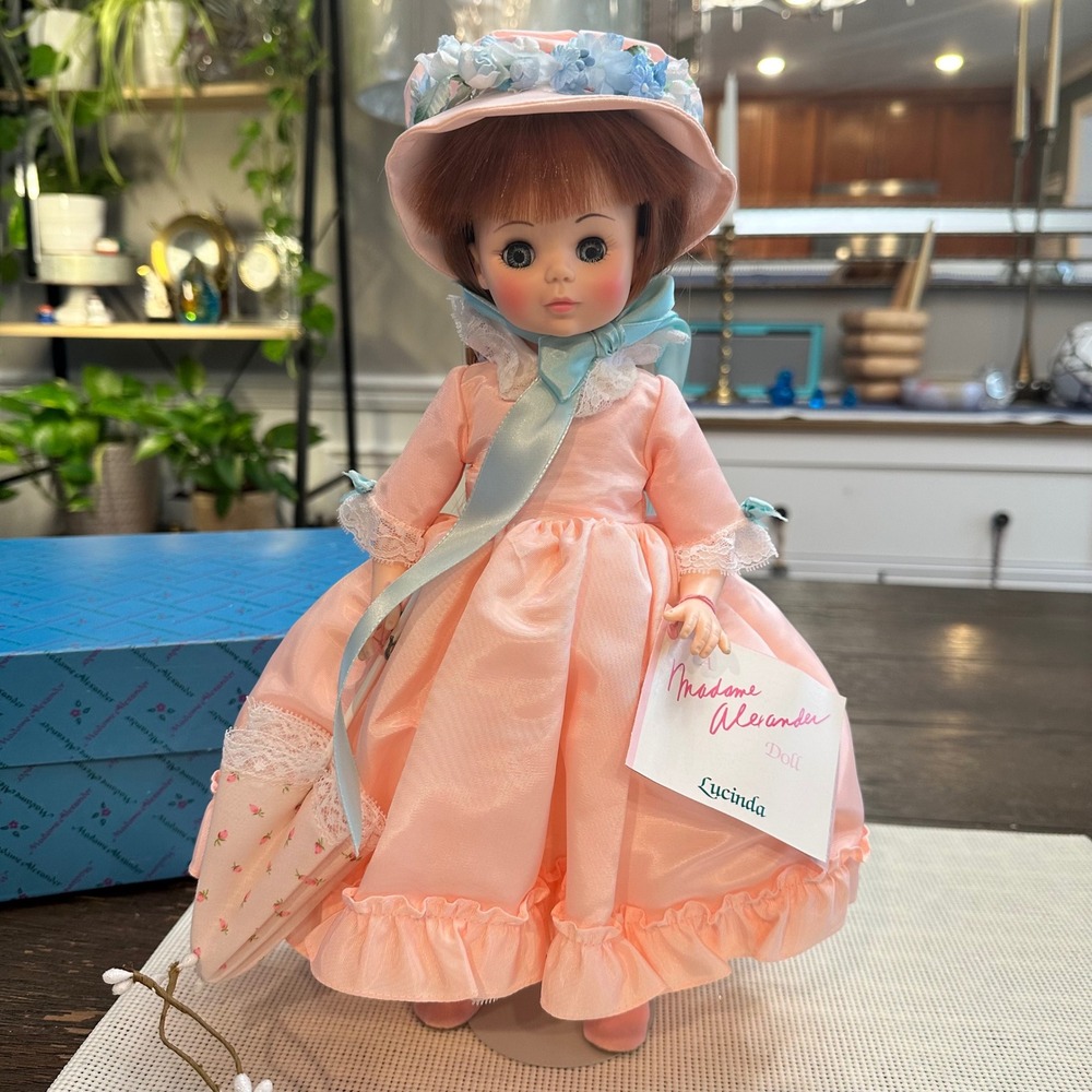 Madame Alexander Lucinda Doll Vintage Original 1980s in box Complete New 14 inch - Picture 7 of 10